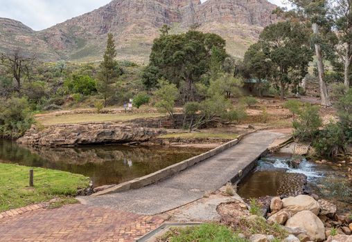 A low level road bridge at Algeria in the Cederberg Mountains in the Western Cape of South Africa