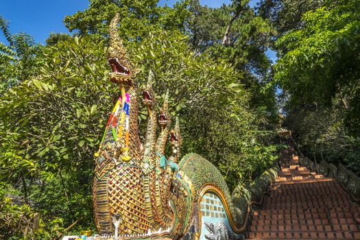 Wat Phrathat Doi Suthep in Chiang Mai, Thailand.