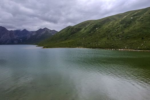 The Nianbao Yuze tourism resort in Jiuzhi Qinghai province.