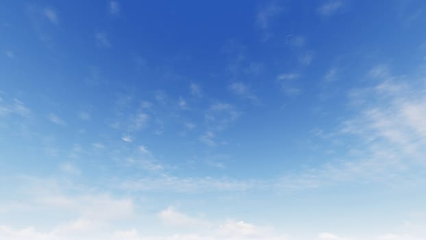 Cloudy blue sky abstract background, blue sky background with tiny clouds, 3d rendering

