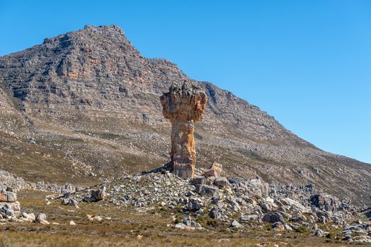 The Maltese Cross on the Bokveldskloof hiking trail near Dwarsrivier in the Cederberg Mountains of the Western Cape Province