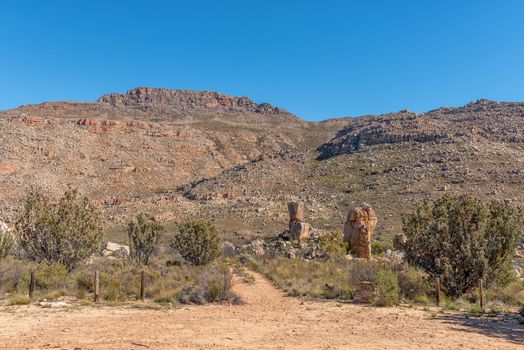 The start of the Bokveldskloof hiking trail to the Maltese Cross near Dwarsrivier in the Cederberg Mountains