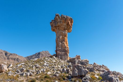 The Maltese Cross on the Bokveldskloof hiking trail near Dwarsrivier in the Cederberg Mountains of the Western Cape Province