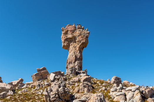 The Maltese Cross on the Bokveldskloof hiking trail near Dwarsrivier in the Cederberg Mountains of the Western Cape Province