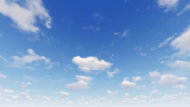 Cloudy blue sky abstract background, blue sky background with tiny clouds, 3d rendering

