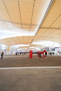 Exhibition area of Expo Milano - Italy 2015