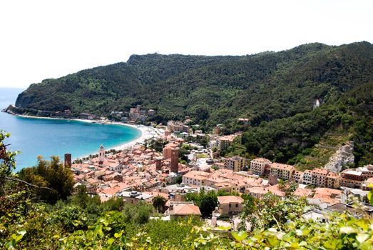 View of Noli, Liguria - Italy