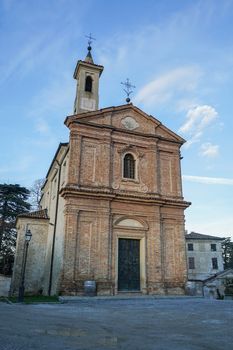Sant'Agostino Church in Monforte d'Alba, Italy