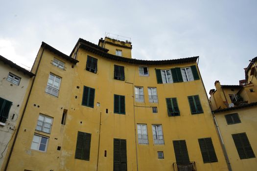 The Amphitheater Square in Lucca, Tuscany - Italy