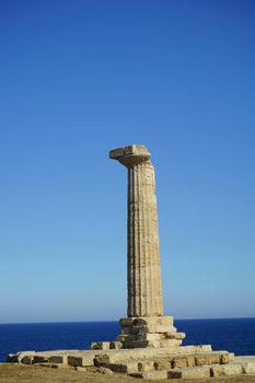 Archaeological area of Capo Colonna, Crotone - Calabria, Italy