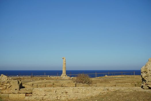 Archaeological area of Capo Colonna, Crotone - Calabria, Italy