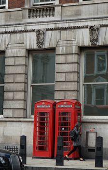 Telephone cabin, London - England