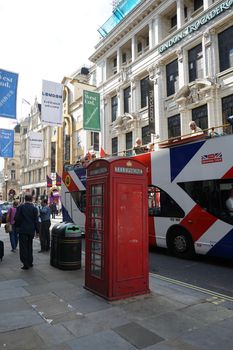 Telephone cabin, London - England