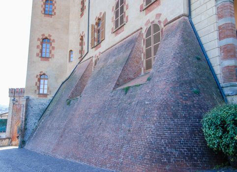 Castle "Falletti". Located in the center of the village of Barolo, CN - Piedmont - Italy