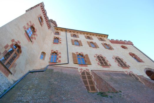 Castle "Falletti". Located in the center of the village of Barolo, CN - Piedmont - Italy