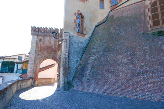 Castle "Falletti". Located in the center of the village of Barolo, CN - Piedmont - Italy