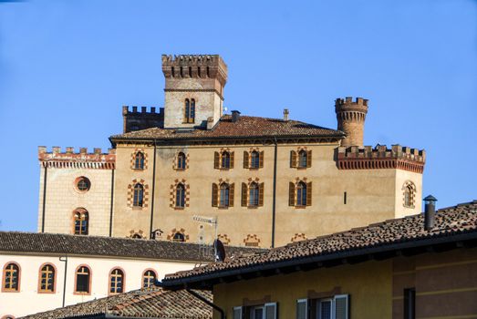 Castle "Falletti". Located in the center of the village of Barolo, CN - Piedmont - Italy