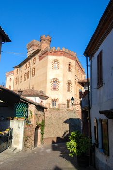 Castello "Falletti". situato al centro del paese di Barolo, CN  - Piemonte - Italia