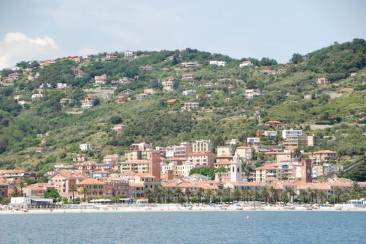 View of Noli, Liguria - Italy