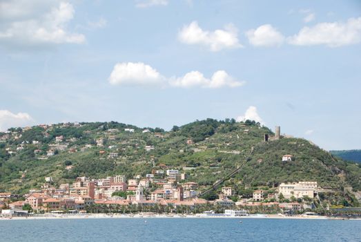 View of Noli, Liguria - Italy