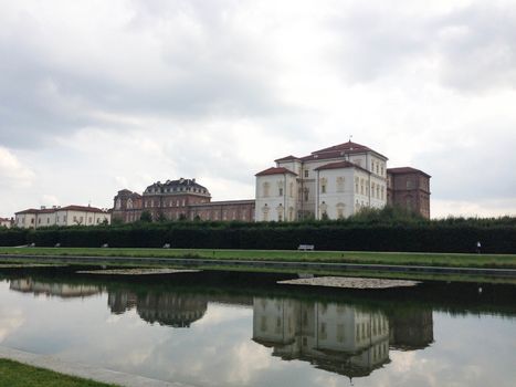 View of the Venaria Reale, Venaria, Piedmont Italy