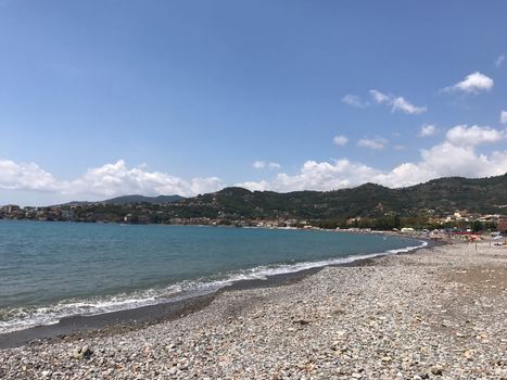 The seaside of Sapri, Campania - Italy