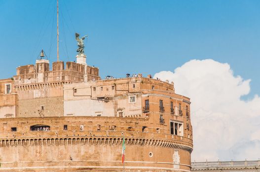 historic building in the heart of Rome in Italy