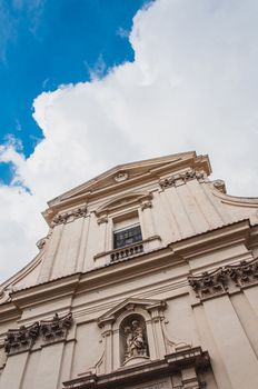 historic building in the heart of Rome in Italy