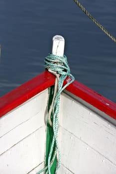 Many boats on the coast in Denmark Scandinavia
