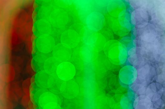 Abstract & Festive background with bokeh defocused lights