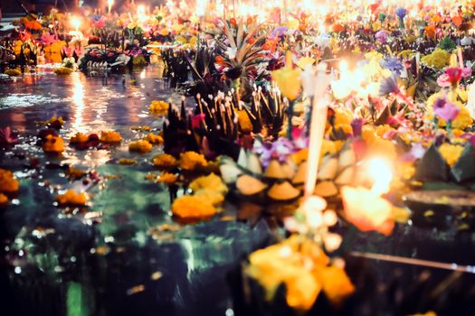 Loi Krathong festival,  Loy Krathong Day is one of the most popular festivals of Thailand celebrated annually on the Full-Moon Day of the Twelfth Lunar Month.