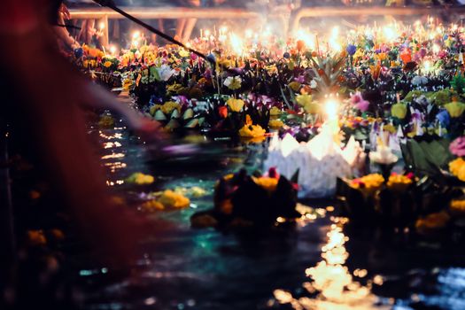 Loy Krathong Day is one of the most popular festivals of Thailand celebrated annually on the Full-Moon Day of the Twelfth Lunar Month.