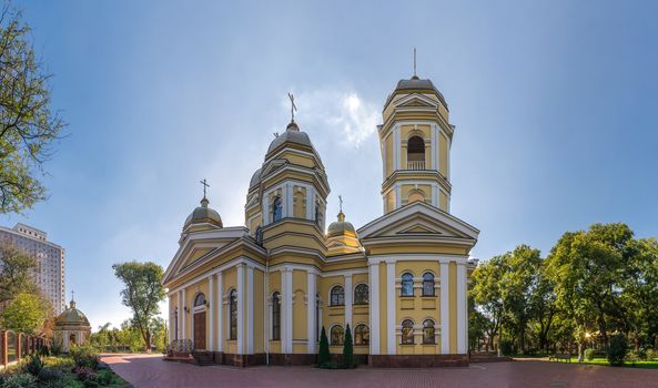 Odessa, Ukraine - 10.03.2018. Church of St. Alexis in Odessa located in the central part of the city