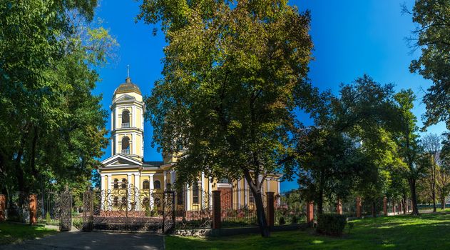 Odessa, Ukraine - 10.03.2018. Church of St. Alexis in Odessa located in the central part of the city