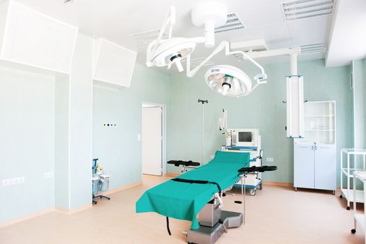 Operating room in a modern hospital