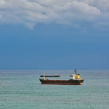 General Cargo Ship in the Black Sea