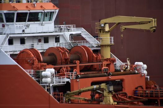 Stock pictures of industry in a harbor