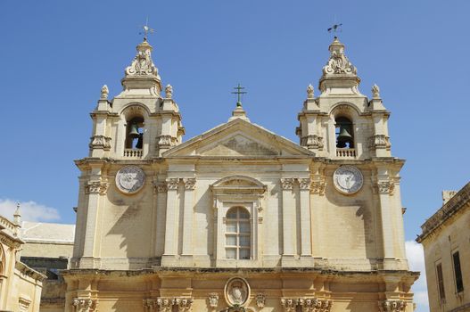 St. Paul’s Cathedral in Mdina, Malta

