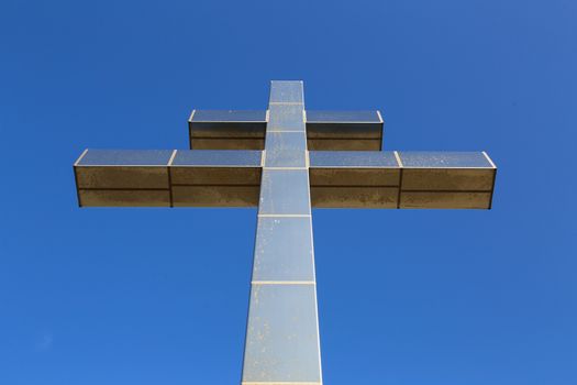 The Lorraine cross at Juno Beach, France