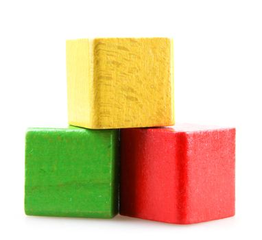 Colorful Wooden Building Blocks Toys