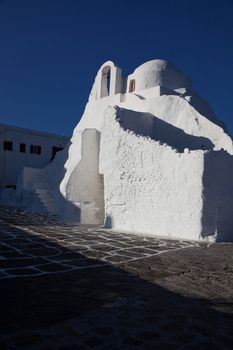 14th century Paraportiani Church on the island of Mykonos, Greece