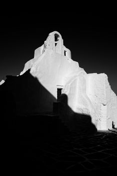 14th century Paraportiani Church on the island of Mykonos, Greece