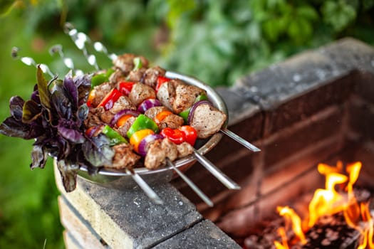 Prepering of Asian traditional food