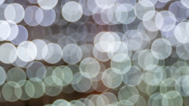 Abstract & Festive background with bokeh defocused lights