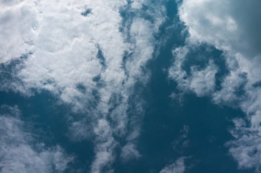 Beautiful Cumulus Cloud in the Bright Sky Background the sky and cloud concept related idea.