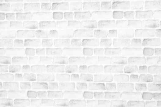 White brick wall texture for background