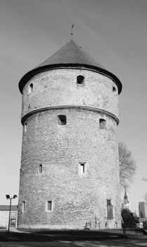 Kiek in de Kok - Peek in the kitchen - artillery tower in Tallinn, Estonia - monochrome processing