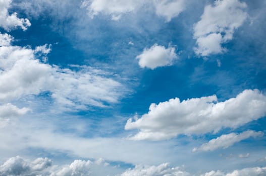 clouds and blue sky