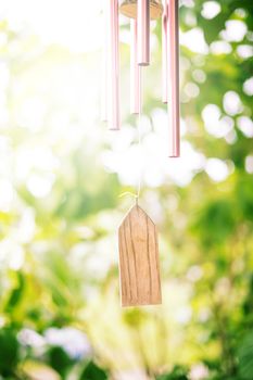 Closeup of Wind Chime