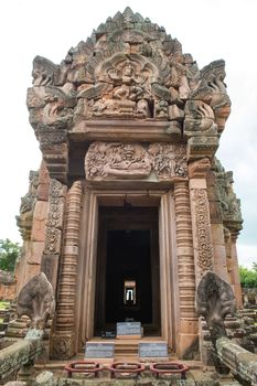 Wat Khao Phanom Rung Castle History Landmark of Buriram Province, Thailand